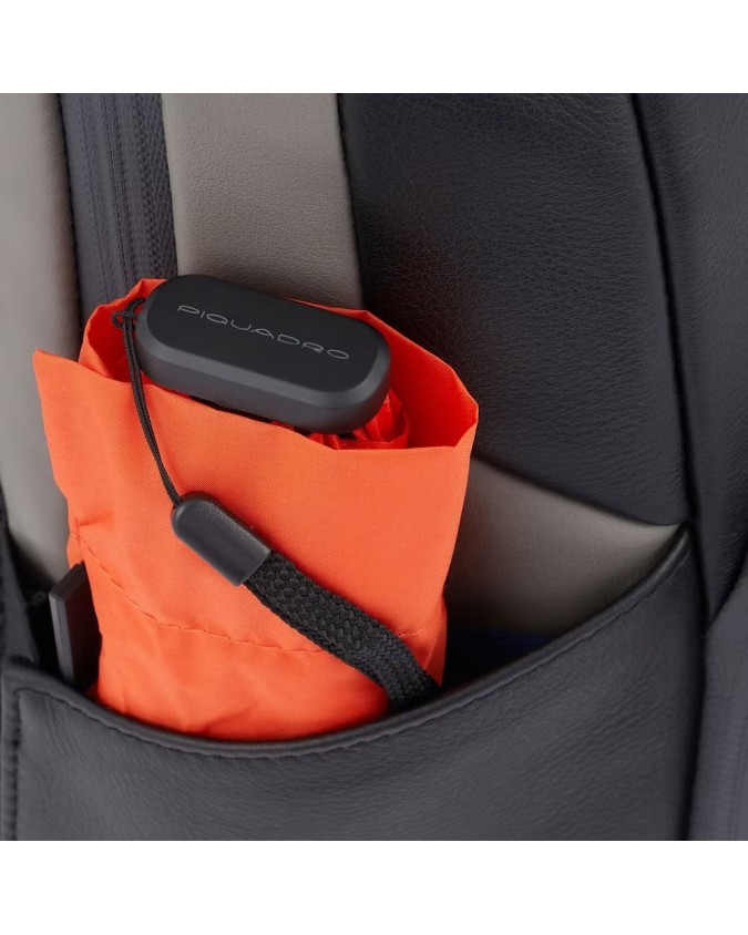 Piquadro - Zaino  in pelle porta PC...