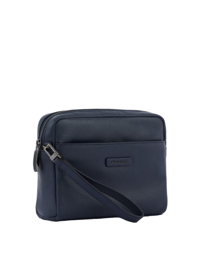 Piquadro - Pochette in pelle porta iPad®mini con manico rimovibile