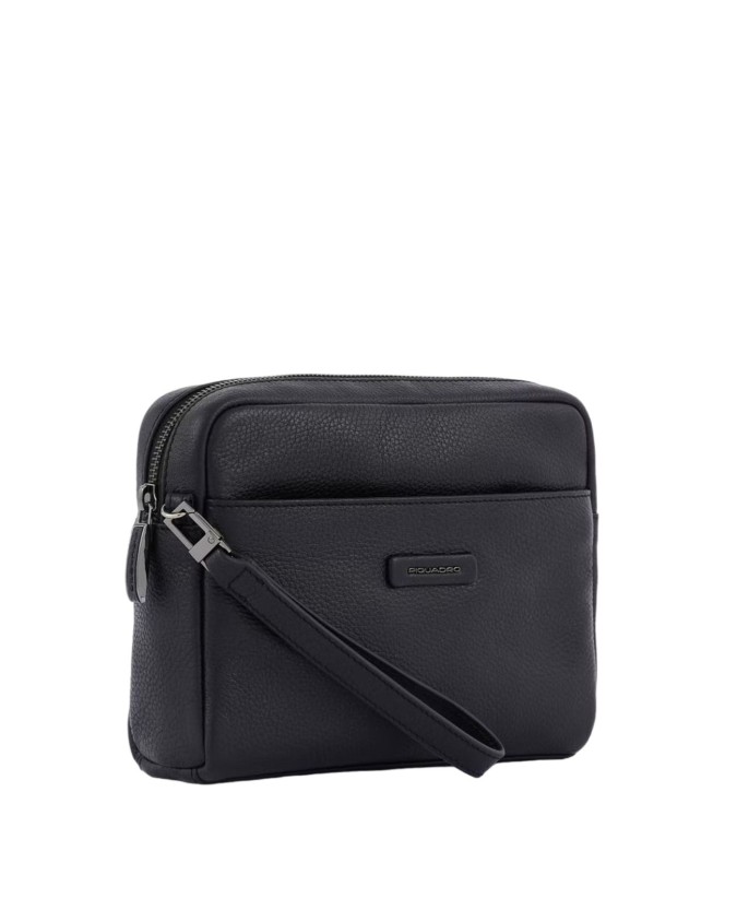 Piquadro - Pochette in pelle porta iPad®mini con manico rimovibile
