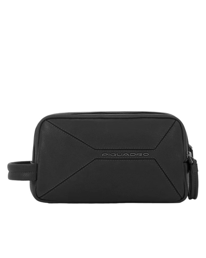  Piquadro - Beauty-case Uomo con chiusura con zip