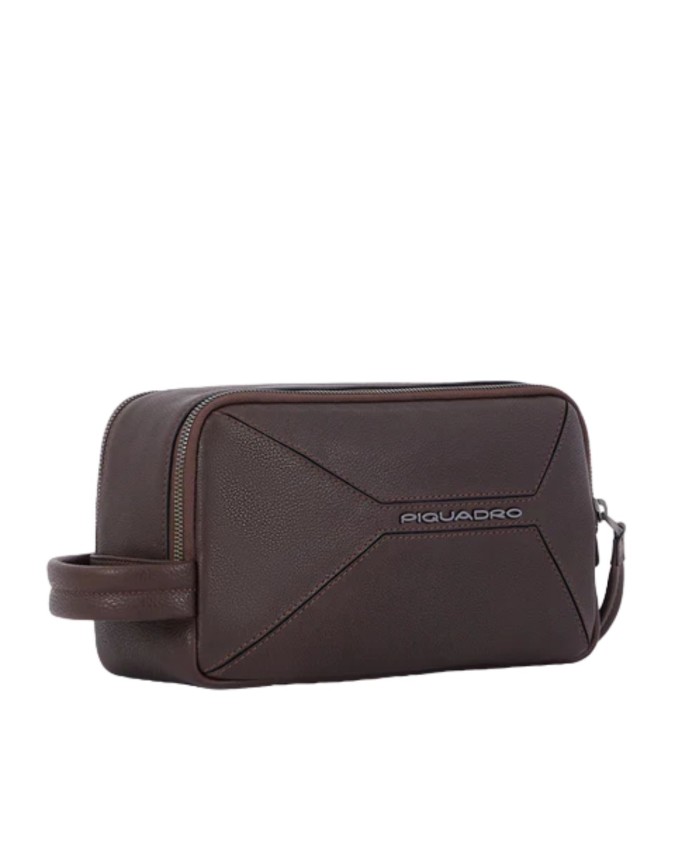  Piquadro - Beauty-case Uomo con chiusura con zip