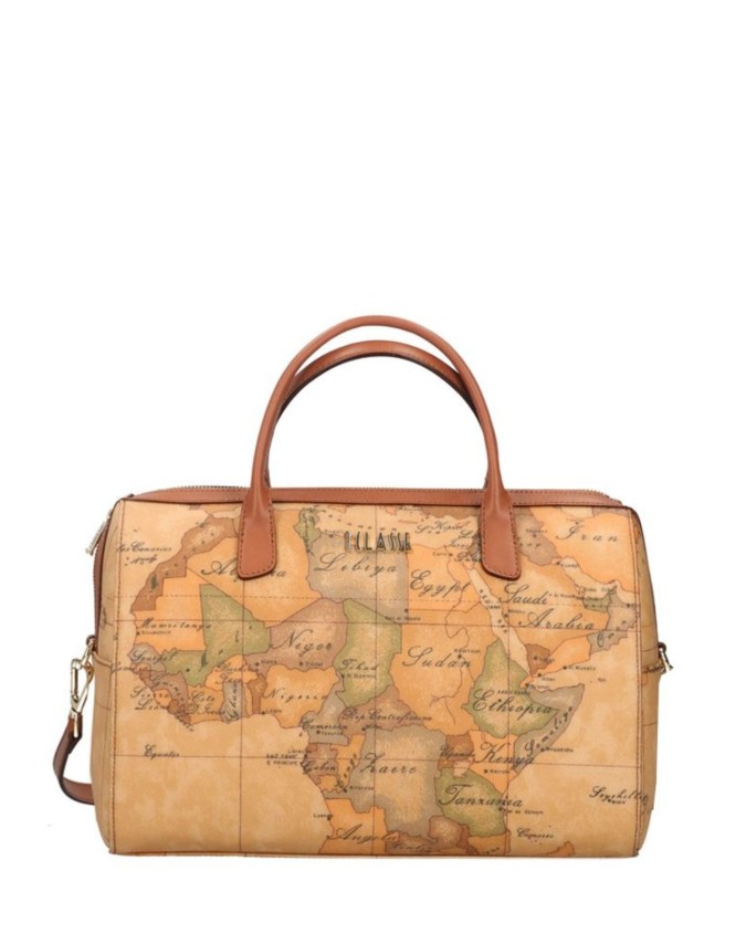 Alviero Martini Prima Classe - Bauletto medio in tessuto