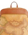 Alviero Martini Prima Classe - Zaino donna in tessuto stampa Geo Classic
