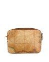Alviero Martini Prima Classe - Borsa piccola a tracolla in tessuto goffrato Geo Classic