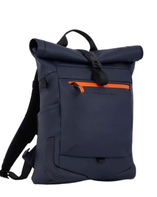  Piquadro - Zaino Roll-Top Porta Pc 15.6'' in Tessuto 2