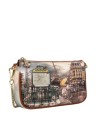 Ynot - Yesbag Square-Shaped Faux Leather Shoulder Bag