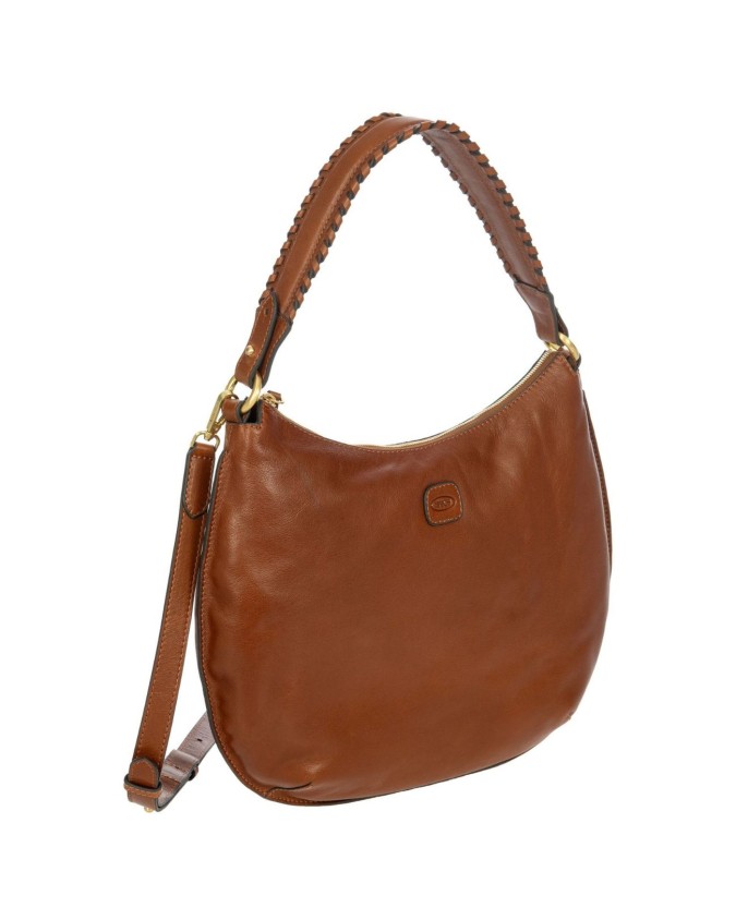 Bric's - Borsa a spalla in pelle sottile Volterra
