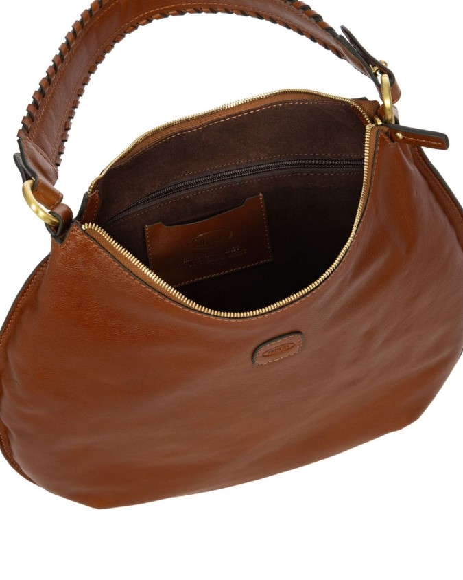 Bric's - Borsa a spalla in pelle sottile Volterra