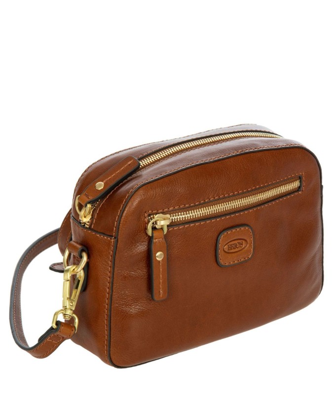 Bric's - Borsa a tracolla piccola in pelle Volterra