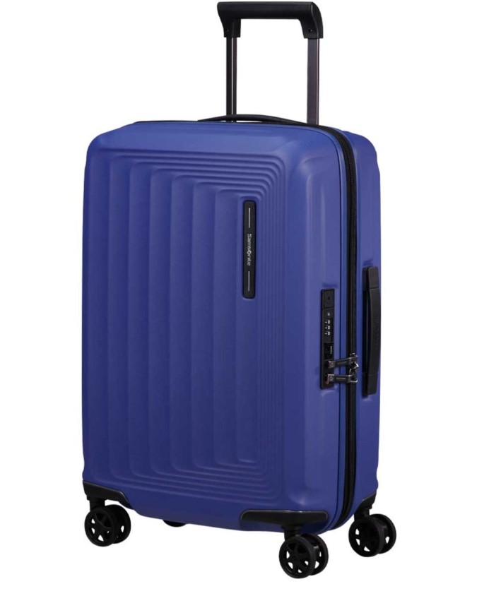  Samsonite - Trolley espandibile 4 ruote 55cm in policarbonato