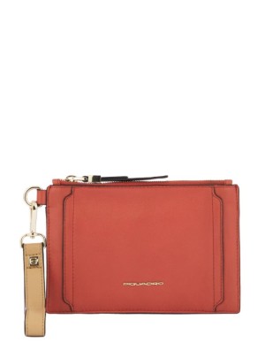 Piquadro - Pochette donna in pelle con manico removibile Circle 2