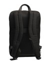 Piquadro - Zaino slim in tessuto e pelle espandibile porta pc 15.6''