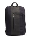 Piquadro - Zaino slim in tessuto e pelle espandibile porta pc 15.6''
