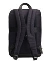  Piquadro - Zaino slim in tessuto e pelle espandibile porta pc