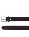 Piquadro - Cintura uomo in pelle 35 mm Blue Square