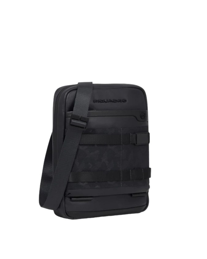 Piquadro - Borsello a tracolla uomo in pelle per iPad® modulare