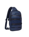 Piquadro - Leather single-shoulder bag for iPad® that can be