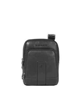 Piquadro - Borsello uomo in pelle a due scomparto porta ipad®mini RFID Carl 2
