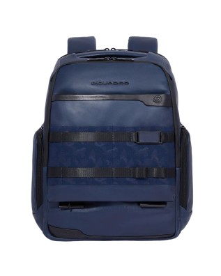 Piquadro - Zaino uomo porta pc 15.6'' e iPad®Pro12,9"in pelle FX