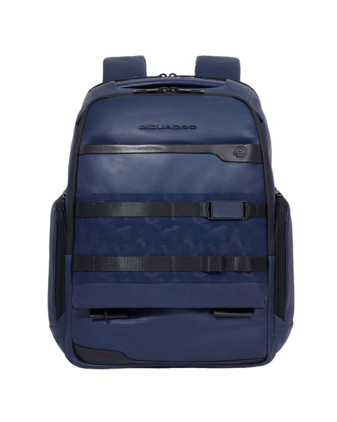Piquadro - Zaino uomo porta pc 15.6'' e iPad®Pro12,9"in pelle FX