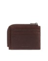 Piquadro - Portamonete in pelle con porta documenti e carte di credito Carl