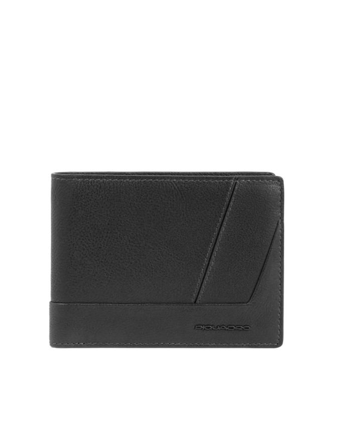 Piquadro - Portafoglio uomo con porta monete Carl