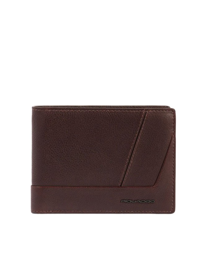 Piquadro - Portafoglio uomo con porta monete Carl