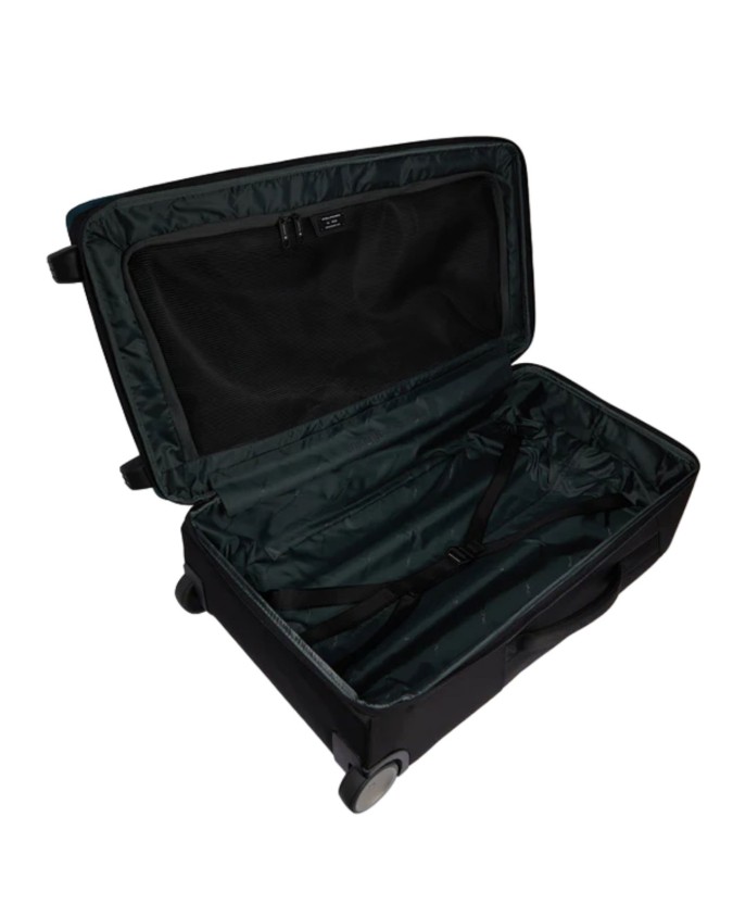 Piquadro - Borsone/Trolley in tessuto riciclato 2 ruote Corner 2.0