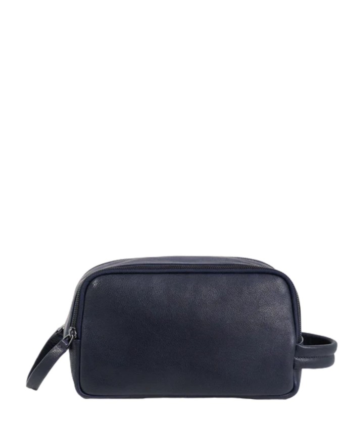 Piquadro - Beauty-case da viaggio uomo in pelle Carl