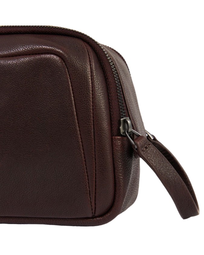 Piquadro - Beauty-case da viaggio uomo in pelle Carl