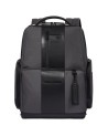 Piquadro - Zaino fast-check porta pc 15.6'' e iPad® Pro 11'' in pelle e tessuto