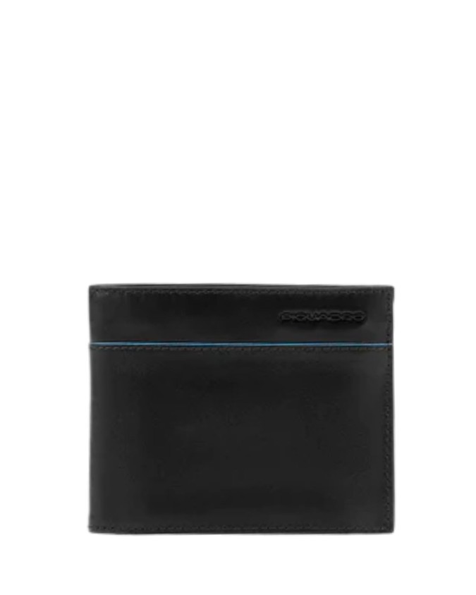 Piquadro - Portafoglio in pelle per uomo con molla porta banconote B2 Revamp