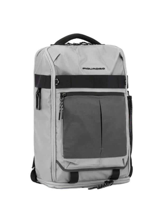 Piquadro - Zaino da bici in tessuto riciclato porta pc 15.6''