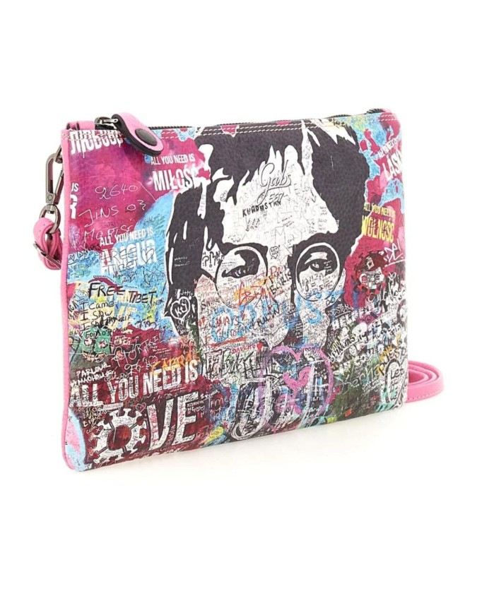  Gabs - Pochette donna Beyonce in pelle Tg M Stampa Trip