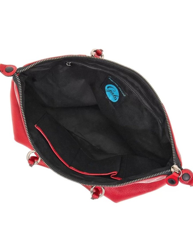  Gabs - Borsa piatta trasformabile G3 in pelle Tg L Bull Black