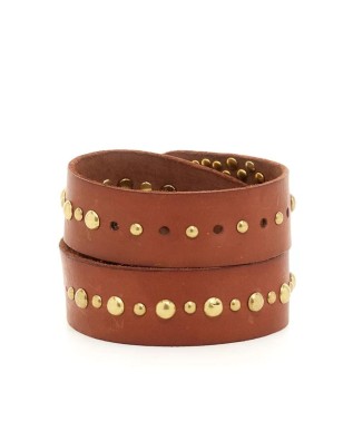 Campomaggi  - Cintura donna in pelle con borchie Glam 2