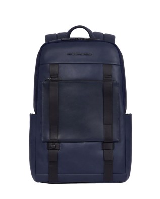 Piquadro - Zaino porta pc 14'' in pelle 2 comparti David 2