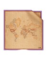  Alviero Martini Prima Classe - Sciarpa in seta stampa Geo
