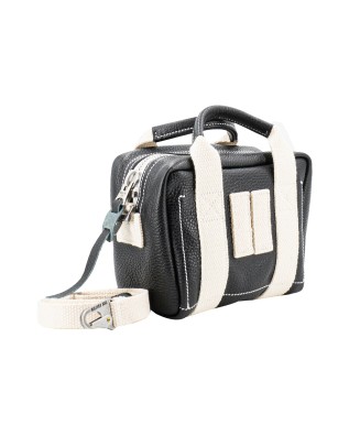 Manikomio Design - Borsa a mano in pelle piccola Aviator's Kit Bag 2