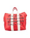 Manikomio Design - Borsone in pelle  Aviator's Kit Bag con tracolla