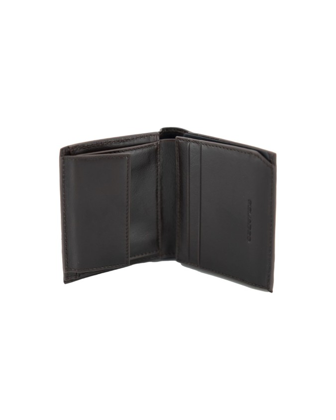 Piquadro - Portafoglio da uomo con tasca anti frode Blue Square