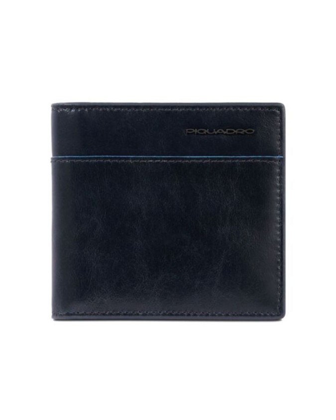 Piquadro - Portafoglio in pelle per uomo con molla porta banconote B2 Revamp