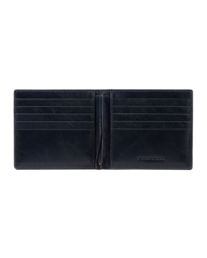 Piquadro - Portafoglio in pelle per uomo con molla porta banconote B2 Revamp