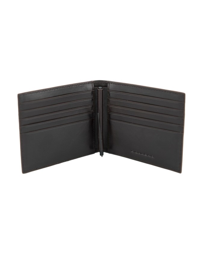 Piquadro - Portafoglio in pelle per uomo con molla porta banconote B2 Revamp