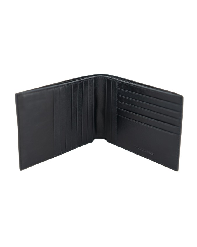 Piquadro - Portafoglio da uomo con quattro tasche laterali Blue Square Revamp