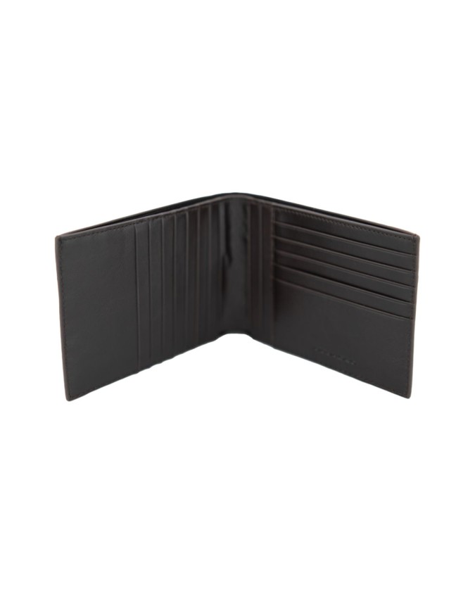 Piquadro - Portafoglio da uomo con quattro tasche laterali Blue Square Revamp