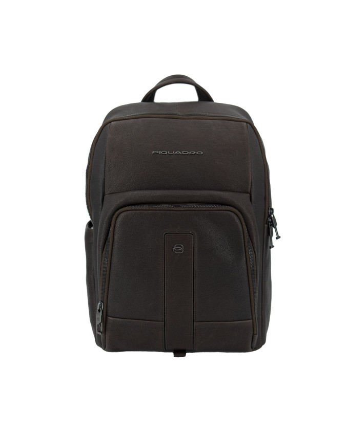 Piquadro - Zaino porta pc 13" in pelle e porta ipad®pro 12,9" Carl
