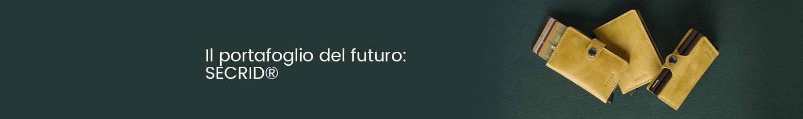 Il portafoglio del futuro: Secrid®